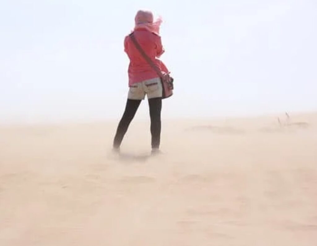 you dont want to be caught in a sandstorm